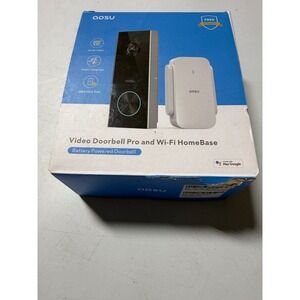 Aosu Video Doorbell Pro 2K HD Wire-Free Battery Powered with Wi-Fi HomeBase